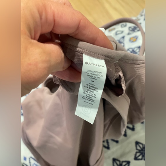 NWT- Athleta vinyasa support top - Picture 9 of 12